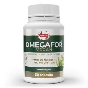 Omegafor Vitafor Vegan 60 Cápsulas