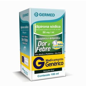 Dipirona Sódica 50mg Germed Solução 100ml
