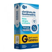 Cloridrato De Fexofenadina 120mg Ems 10 Comprimidos