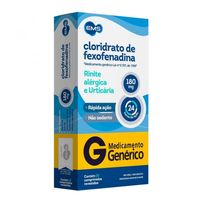 Cloridrato De Fexofenadina 180mg Ems 10 Comprimidos