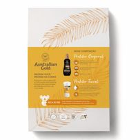 Kit Australian Gold Protetor Solar  Corporal Spray Gel Instant Bronzer FPS15 237g + Protetor Solar Facial Gel Creme Fps50 50g