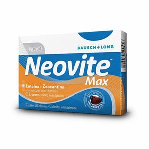 Neovite Max Bausch + Lomb 30 Cápsulas
