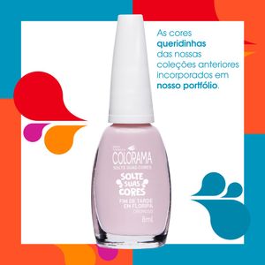 Esmalte Colorama Cremoso Solte Suas Cores Fim De Tarde Em Floripa 8ml