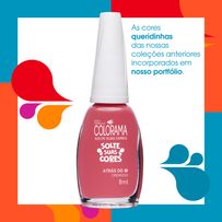 Esmalte Colorama Cremoso Solte Suas Cores Atrás do @ 8ml