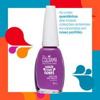Esmalte Colorama Cremoso Solte Suas Cores Rolê Em São Paulo 8ml