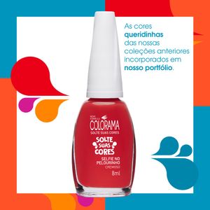 Esmalte Colorama Cremoso Solte Suas Cores Selfie No Pelourinho 8ml