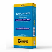 Shampoo Cetoconazol 20mg/ml Genérico 100ml