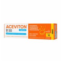 Suplemento Alimentar Aceviton Arginina Vitamina C 16 Comprimidos Efervescentes