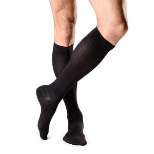 Meia 3/4 Panturrilha Sigvaris Men Actitud 15-20mmHg Preta G 1 Par