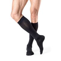 Meia 3/4 Panturrilha Sigvaris Men Style Urban 15-20mmHg Preta G 1 Par