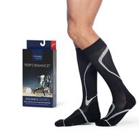 Meia Esportiva Sigvaris Sports Performance 20-30mmHg G2 Preta Ponteira Fechada 1 Par