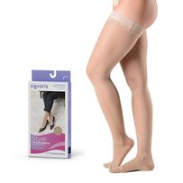 Meia 7/8 Coxa Sigvaris Style Ever Sheer 20-30mmHg Transparência G 2 1Par