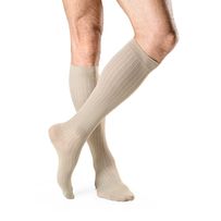 Meia De Compressão Sigvaris Men Style Actitud 20-30mmHg G 192B Caqui Ponteira Fechada 1 Par