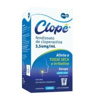 Clopê 3,54mg/ml Ems Xarope 120ml + Copo Dosador