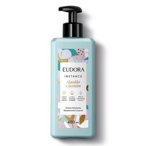 Creme Hidratante Corporal Instance Algodão e Jasmim 400ml
