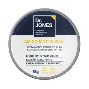 Cera Modeladora Para Cabelo Dr. Jones Amino Matte Wax 56g