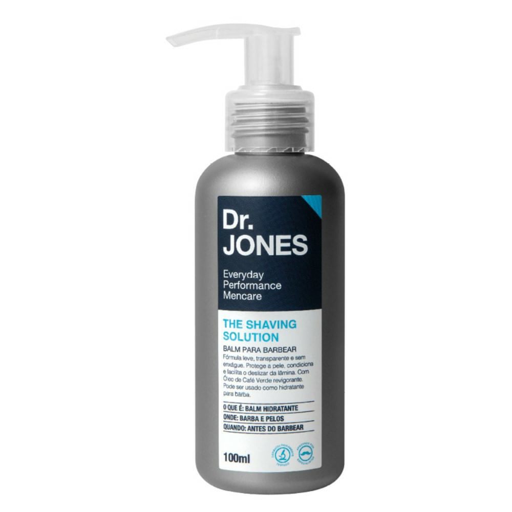Balm Para Barbear Dr. Jones The Shaving Solution 100ml