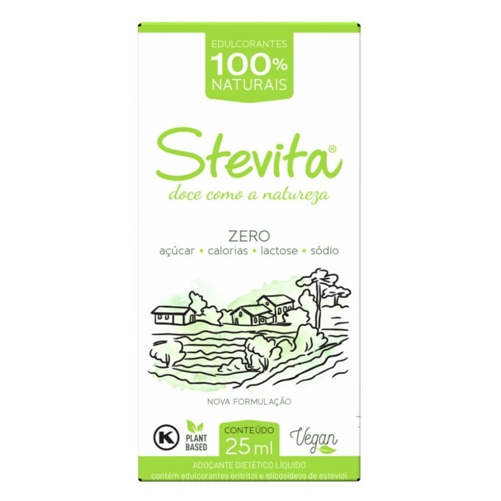 Adoçante Dietético Líquido Stevita 25ml