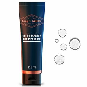 Gel De Barbear Transparente King C Gillette 170ml