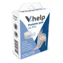 Fita Transparente Protetora Para Pés V.Help 1 Unidade