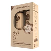 Kit Haskell Mandioca Shampoo 500ml + Condicionador 500ml