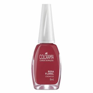 Esmalte Colorama Cremoso Rosa Floral 8ml