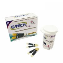 Tiras Reagentes G-tech Free 1 50 Unidades