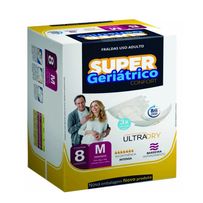 Fralda Super Geriátrico Confort Tamanho M 8 unidades