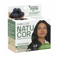 Tintura Embelleze Natucor 2.0 - Preto Suave