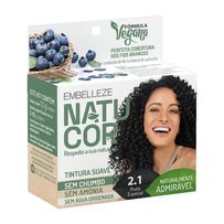 Tintura Embelleze Natucor 2.1 - Preto Especial