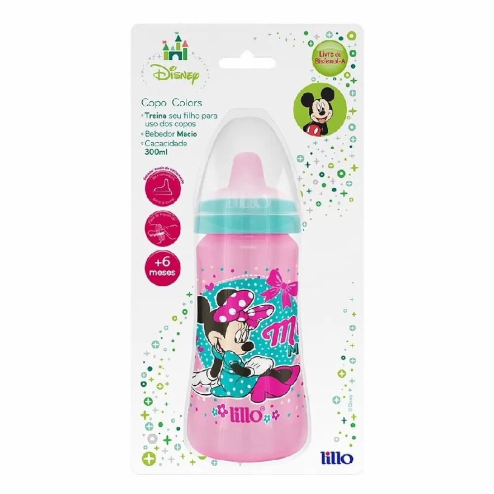 Copo Lillo Colors Disney Minnie 300ml
