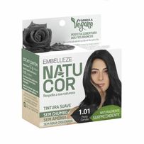 Tintura Embelleze Natucor 1.01 - Preto Carvão