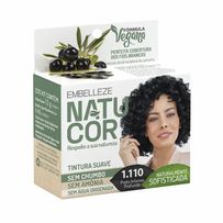 Tintura Embelleze Natucor 1.110 - Preto Intenso Profundo