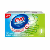 Suplemento Alimentar Eno Probiótico para Saúde Gastrointestinal 10 cápsulas