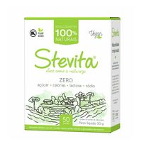Adoçante Dietético Em Pó Stevita Naturais 50 Envelopes de 0,6g Cada