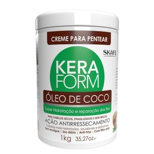Creme Para Pentear Keraform Óleo de Coco 1kg