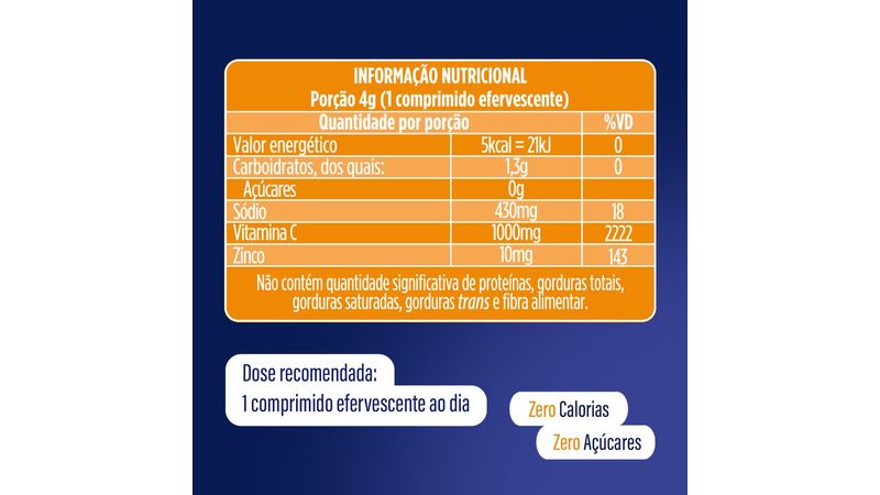 Vitamina Neo Química Vit C 10 comprimidos Efervescentes - Drogaria