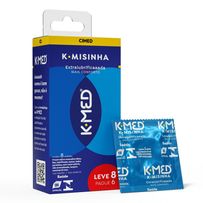 Preservativo K-Med K-Misinha Extra Lubrificada 8 Unidades
