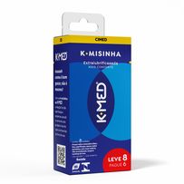 Preservativo K-Med K-Misinha Extra Lubrificada 8 Unidades