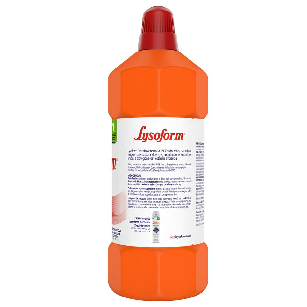 Desinfetante Lysoform Aerosol 55ml Original