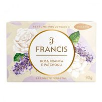 Sabonete em Barra Francis Rosa Branca e Patchouli 90g