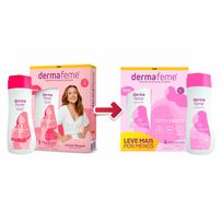Sabonete Líquido Íntimo Dermafeme Tutti-Frutti 2 Unidades De 200ml Cada