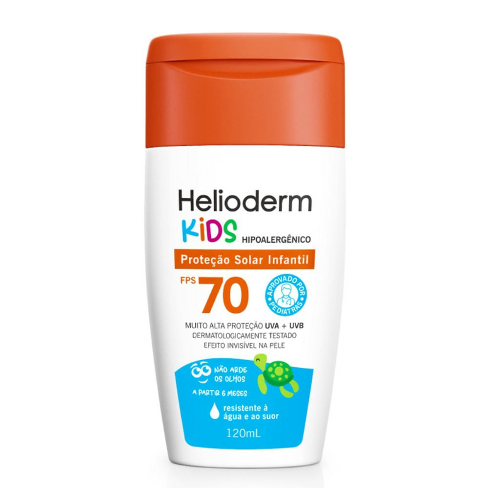 Protetor Solar Helioderm Kids FPS70 120ml