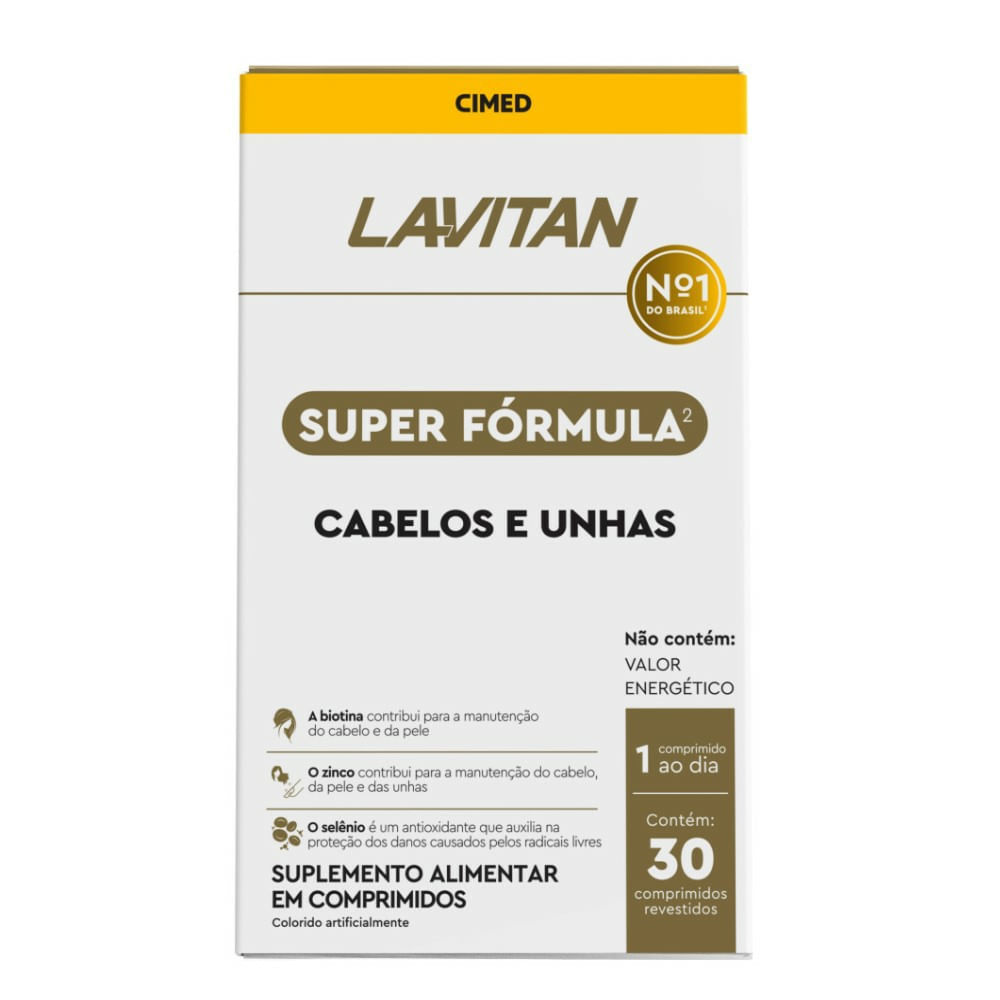 Lavitan Super Fórmula A-Z Mulher Multivitamínico 60 Comprimidos – Cimed