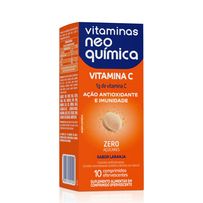 Vitaminas Neo Química Vitamina C 10 Comprimidos Efervescentes