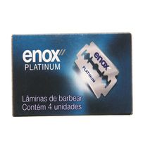Lâminas De Barbear Enox Platinum 4 Unidades
