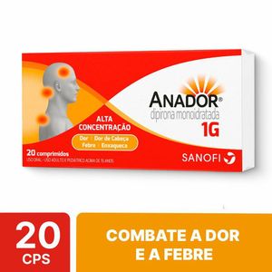 Anador 1g Sanofi 20 Comprimidos