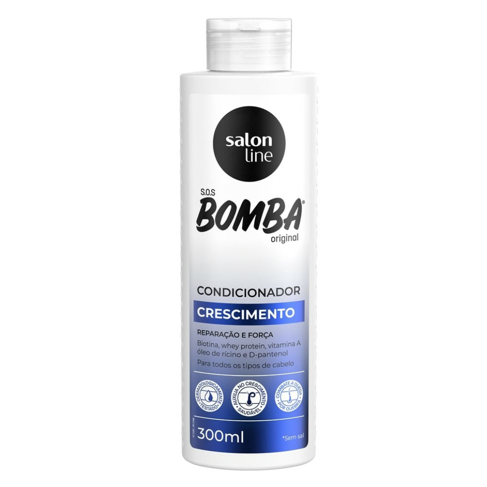 Condicionador Salon Line SOS Bomba Original 300ml