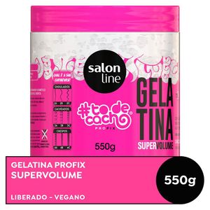 Gelatina Salon Line #Todecacho Super Volume 550g