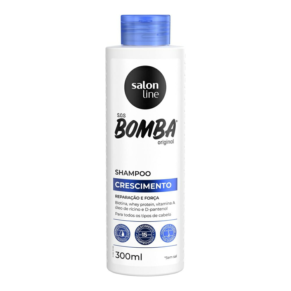 Shampoo Salon Line SOS Bomba Original 300ml